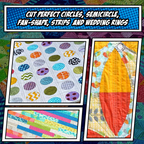 GCrafty Sewing  and Quilting Cutter Rulers Set