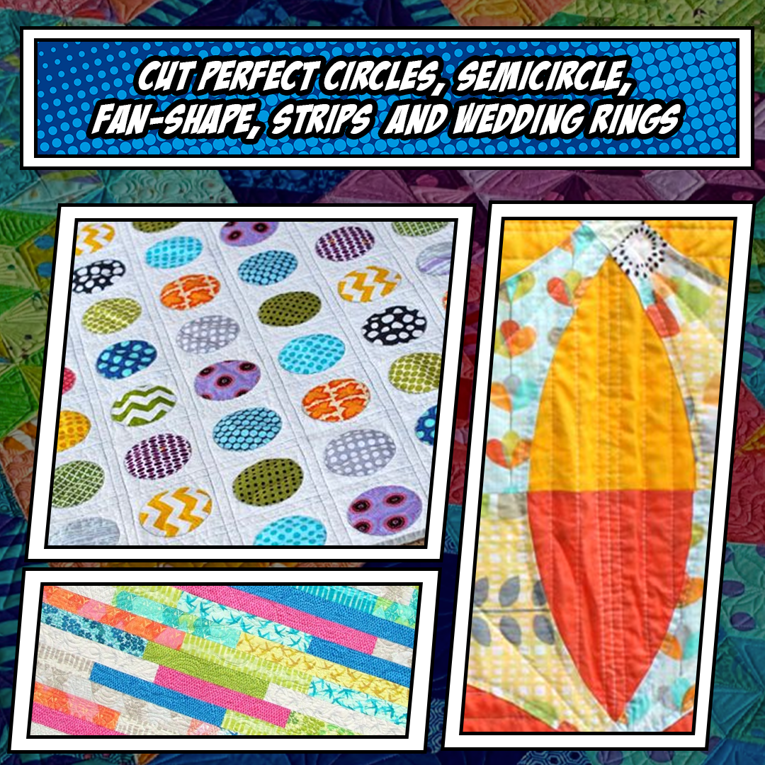 GCrafty Sewing  and Quilting Cutter Rulers Set