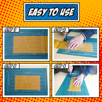 GCrafty Sewing  and Quilting Cutter Rulers Set