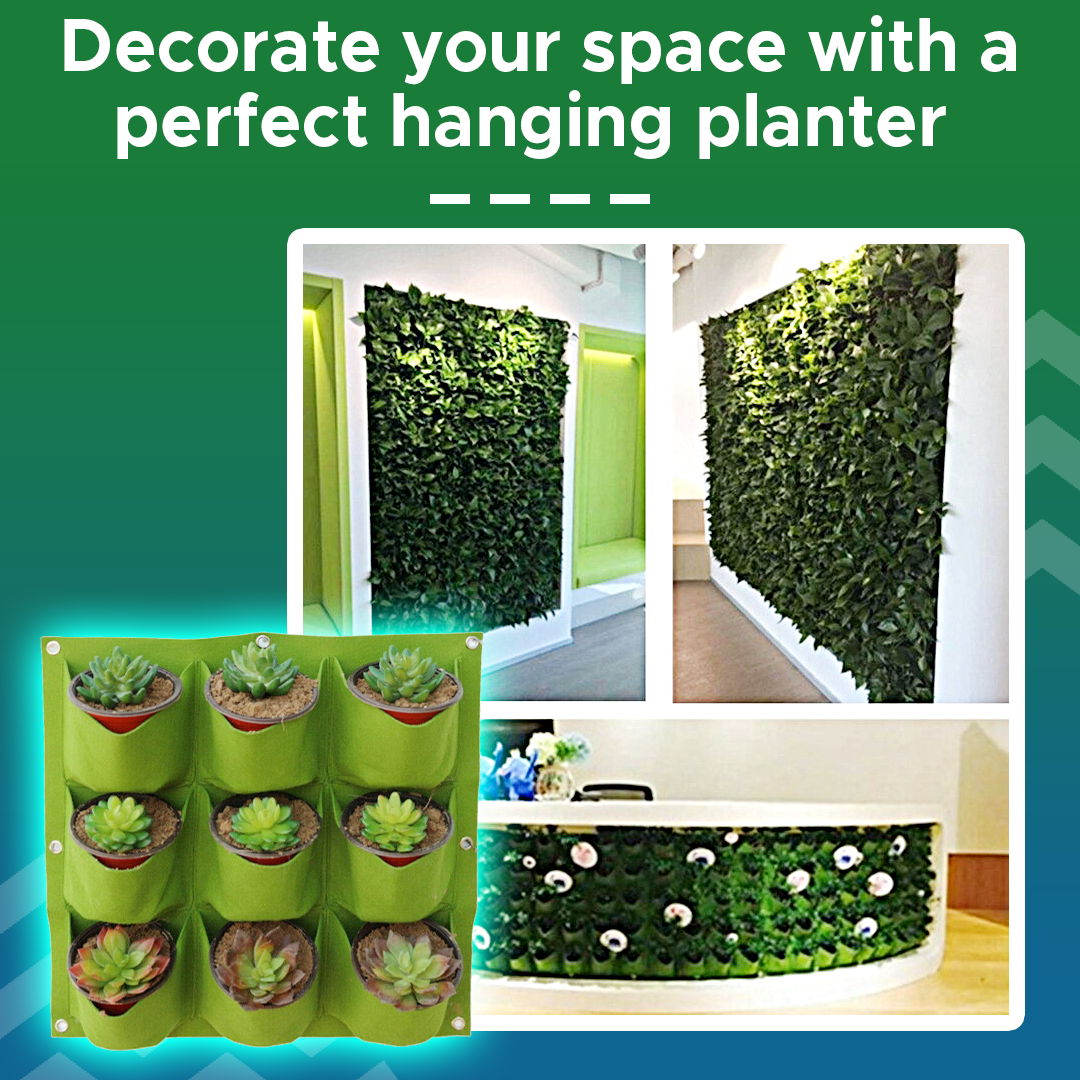 GREENING Pocket Vertical Wall Garden Planter
