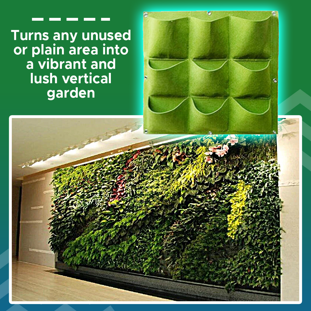 GREENING Pocket Vertical Wall Garden Planter