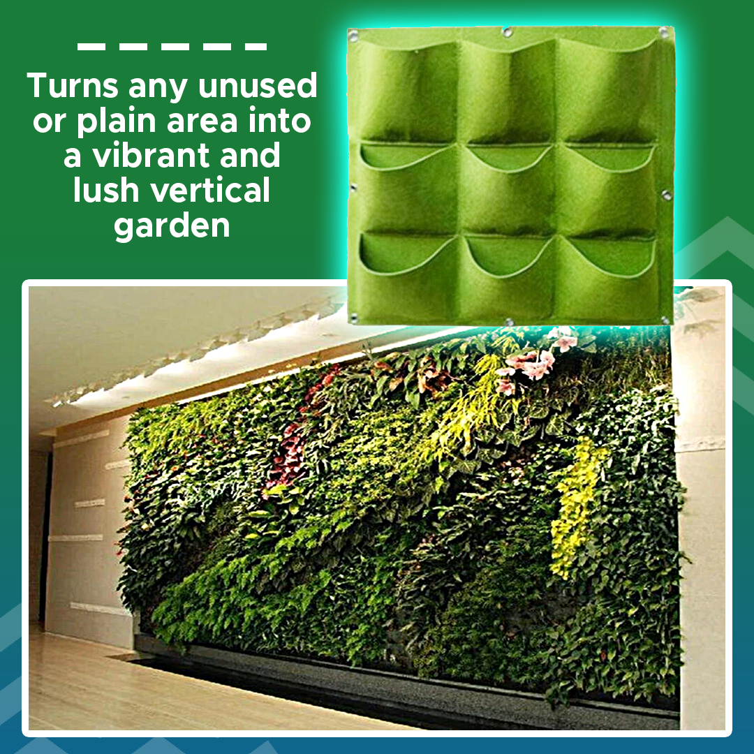 GREENING Pocket Vertical Wall Garden Planter