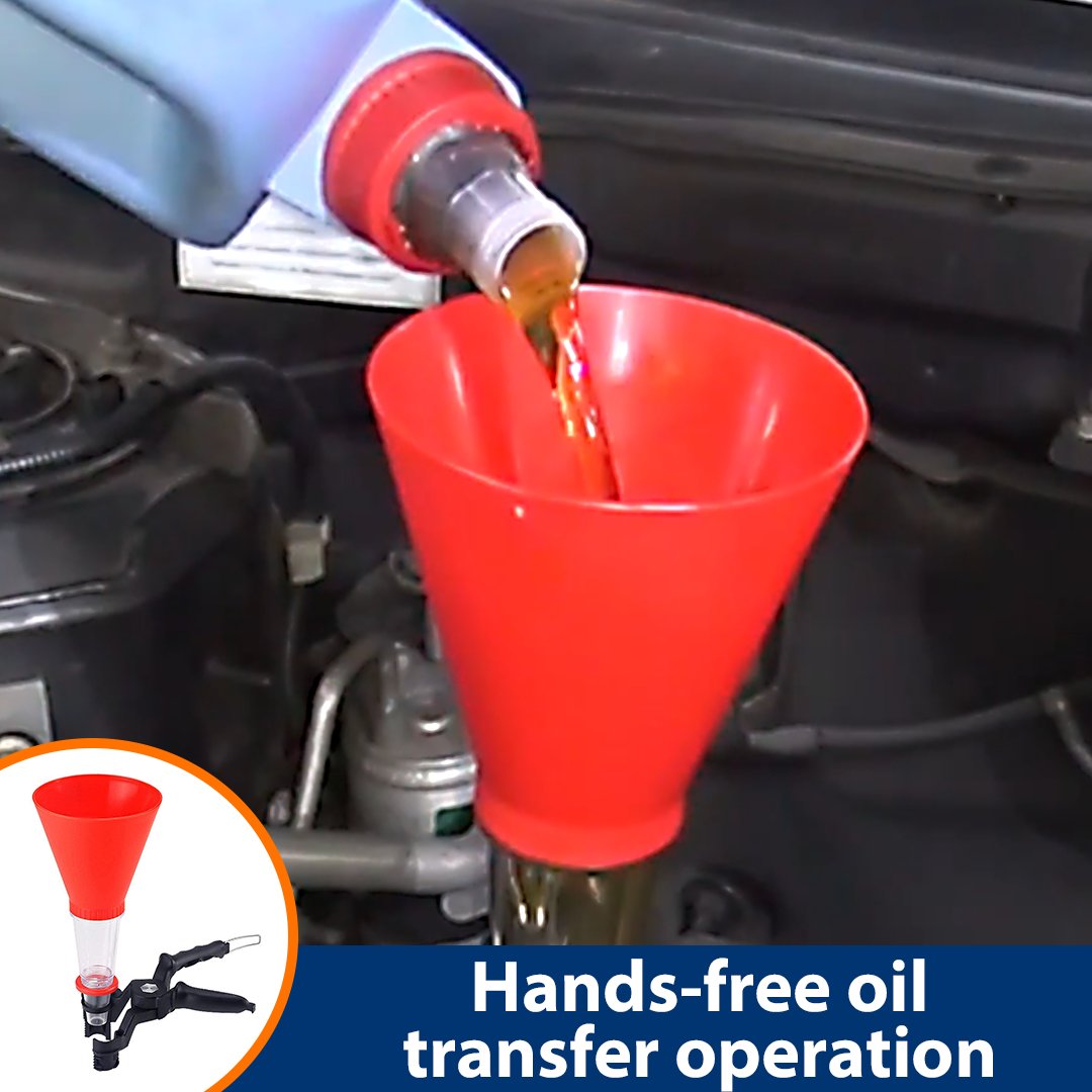 GRTX Universal Clip On Oil Funnel
