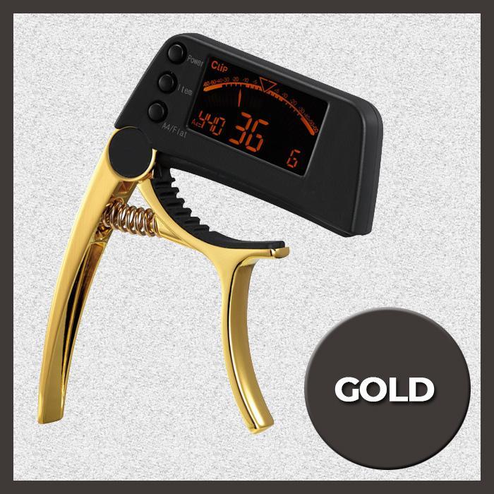 Digital Guitar Capo & Tuner with LCD Display