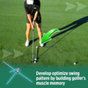 Golf Ball Aiming Angle Swing Direction Indicator