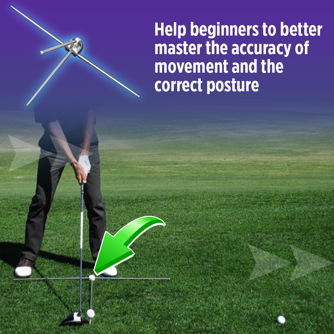 Golf Ball Aiming Angle Swing Direction Indicator