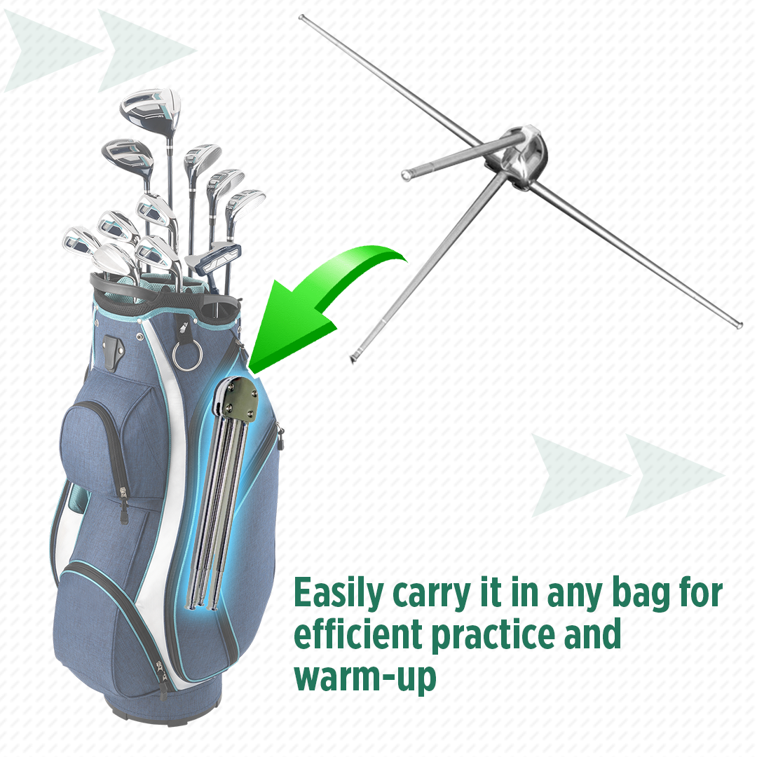 Golf Ball Aiming Angle Swing Direction Indicator