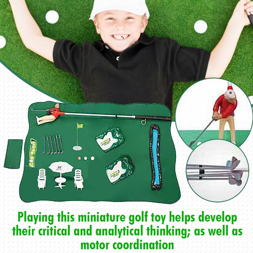 GolfSTK Miniature Golf Toy Set