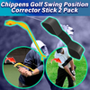 Chippens Golf Swing Position Corrector Stick 2 Pack