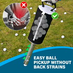 Golfgold Golf  Ball Shag Bag Retriever