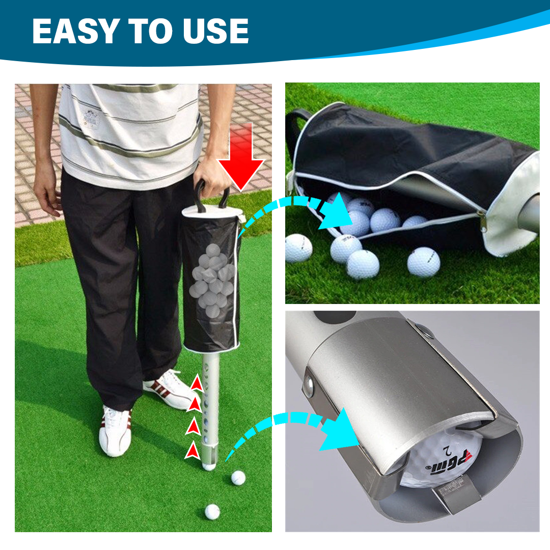 Golfgold Golf  Ball Shag Bag Retriever