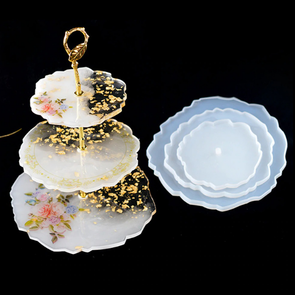 Good Chef 3 -Tier Cake Stand Silicone Mold