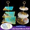 Good Chef 3 -Tier Cake Stand Silicone Mold