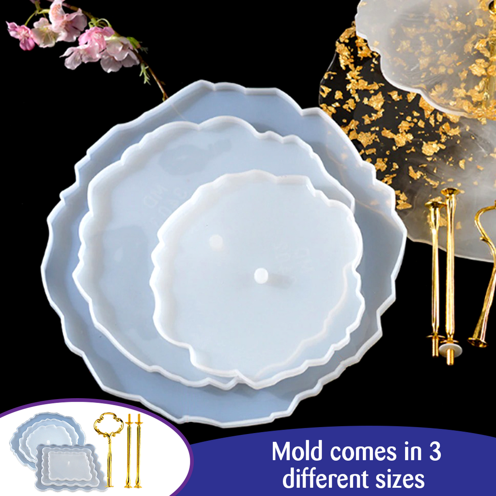 Good Chef 3 -Tier Cake Stand Silicone Mold