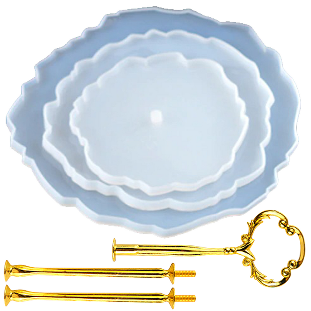 Good Chef 3 -Tier Cake Stand Silicone Mold