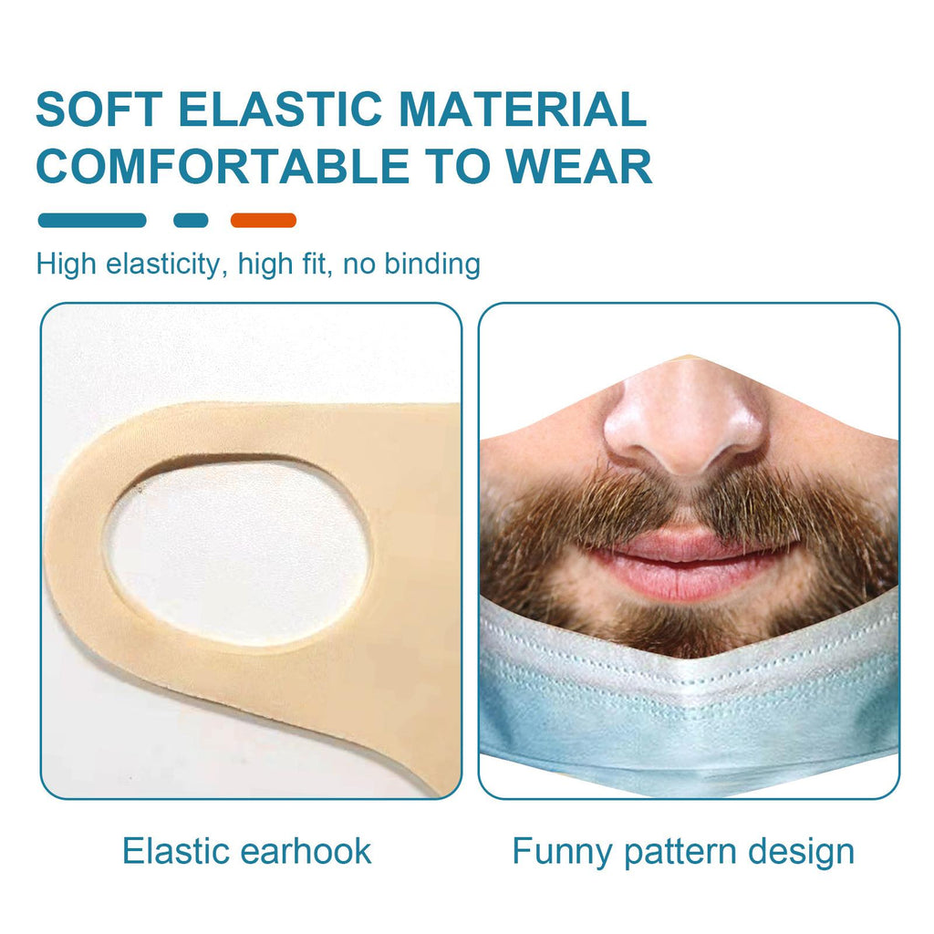 Funny Realistic Face Mask