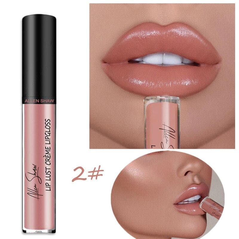 12 Color Cream Texture Waterproof Lipstick