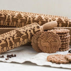 Christmas 3D Rolling Pin