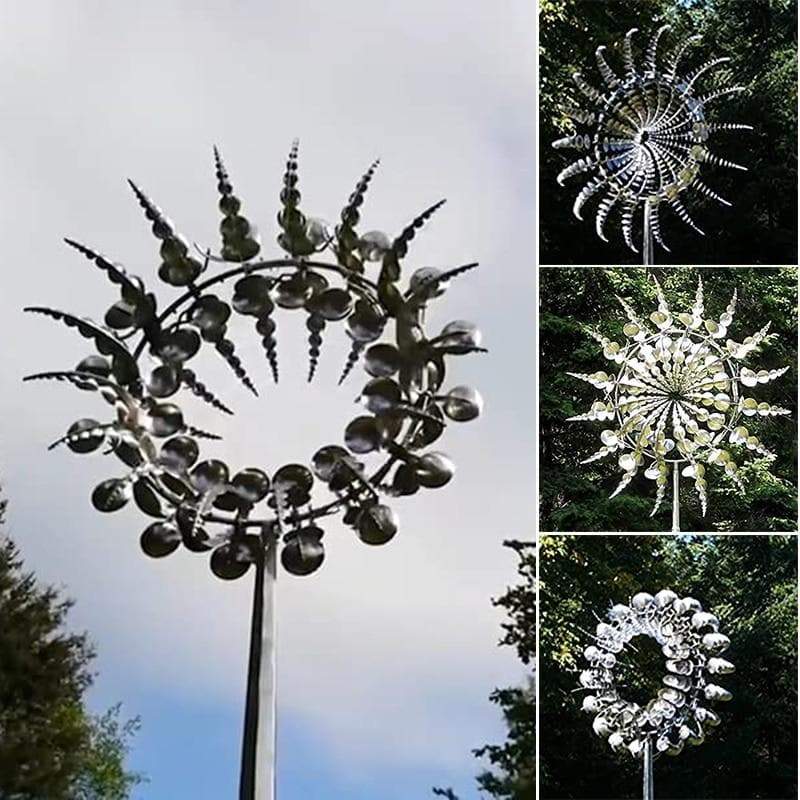 Unique And Magical Metal Windmill