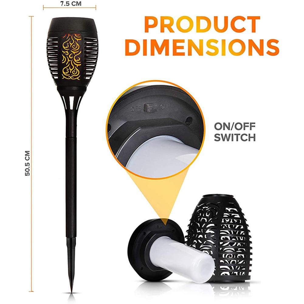 Solar-Powered Torch Lights