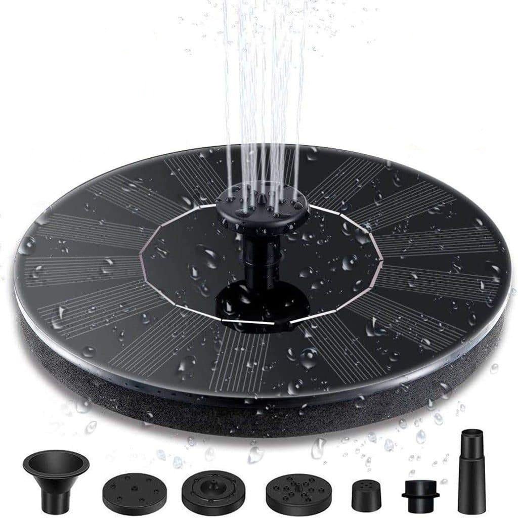 Solar Powered Bird Fountain Kit
