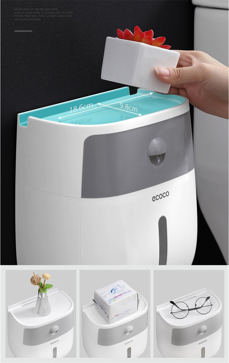 Toilet Paper Waterproof Storage Box