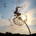 Dancing Fairy Statue Steel