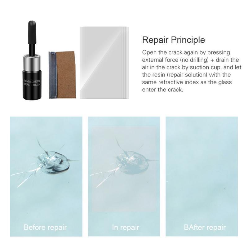 Glass Crack Repair Kit