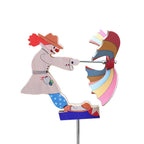 Miss Bee Garden Art Decor Whirligigs Wind Spinners