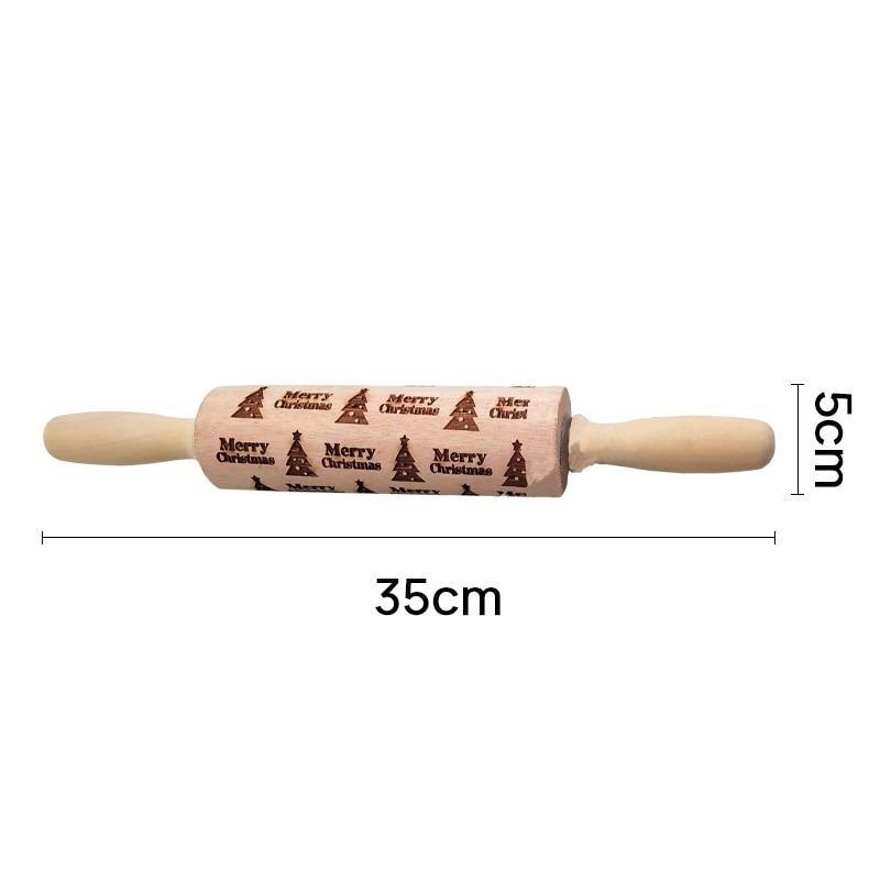 Christmas 3D Rolling Pin