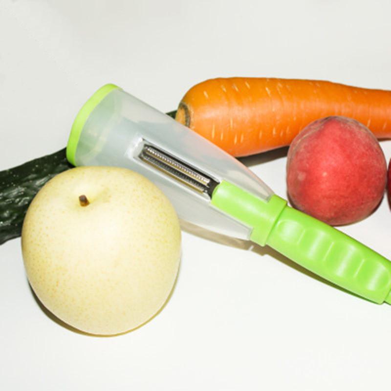 Vegetable Peeler With Storage