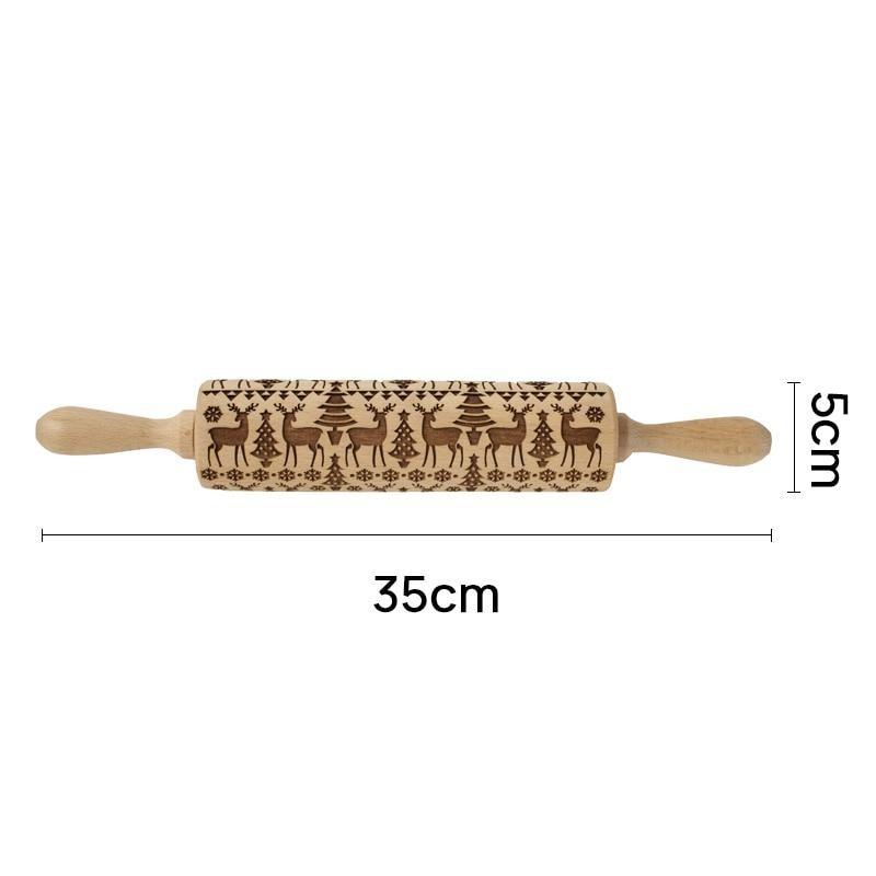 Christmas 3D Rolling Pin