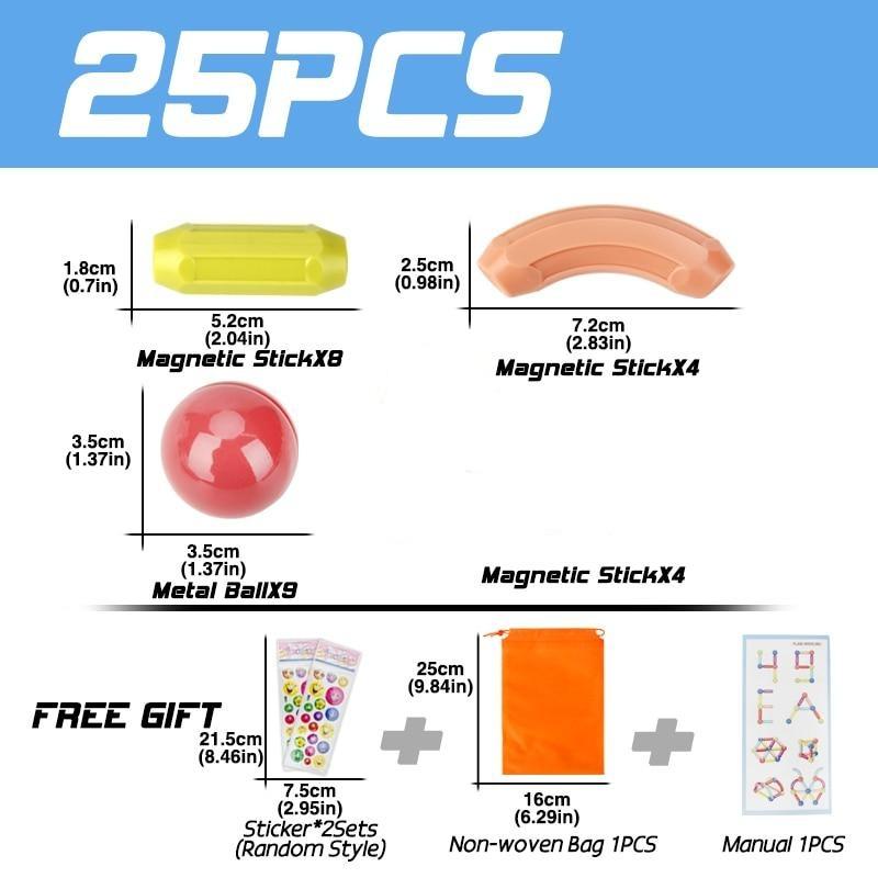 Educational Magnet Building Blocks Toy Set