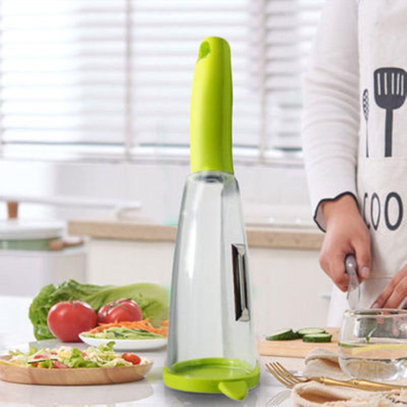Vegetable Peeler With Storage