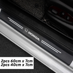 CarMax Carbon Fiber Door Sill Protector Sticker