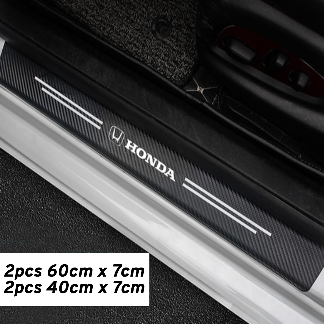 CarMax Carbon Fiber Door Sill Protector Sticker