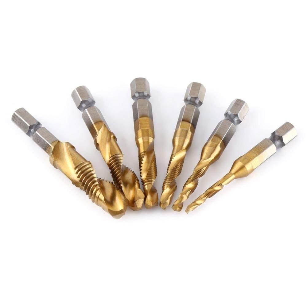 Threading Tap Drill Bit Set