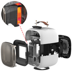 HUI Portable Mini Electric Space Heater
