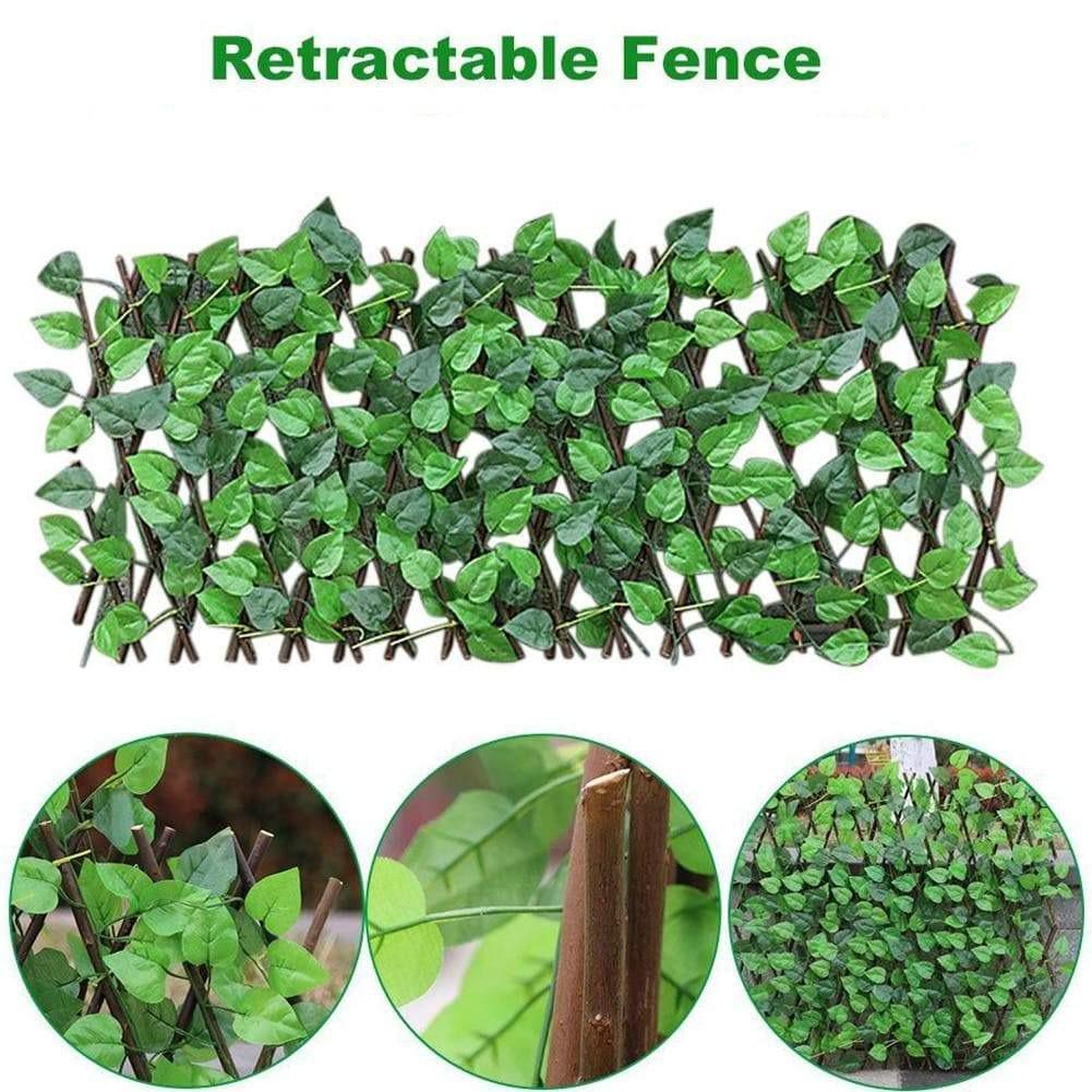 Expandable Faux Privacy Fence