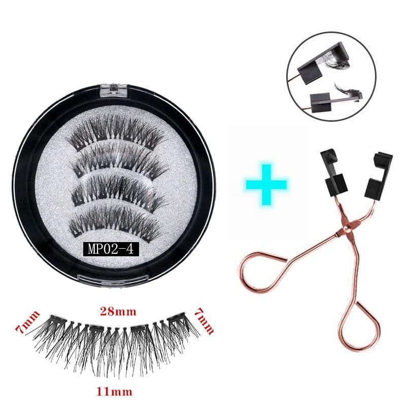 3D magnetic eyelashes
