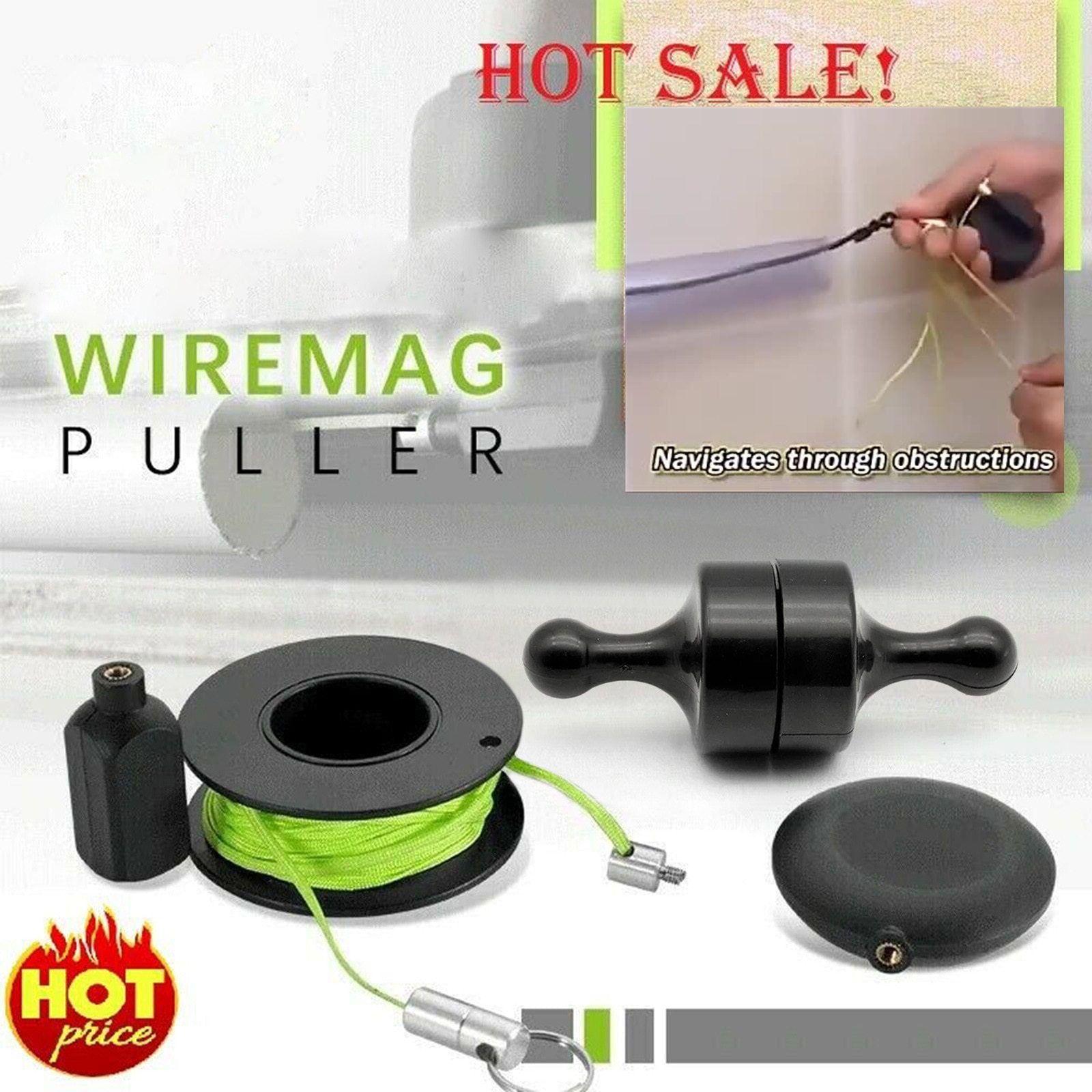 WireMag™ Magnetic Wire Runner
