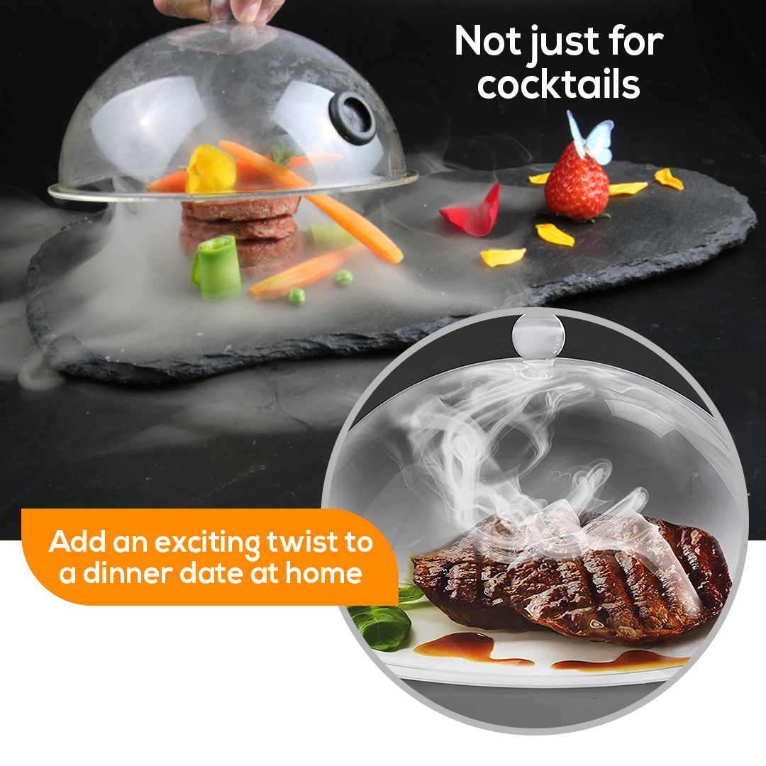 Handheld Gourmet Smoker for Bubble Cocktails