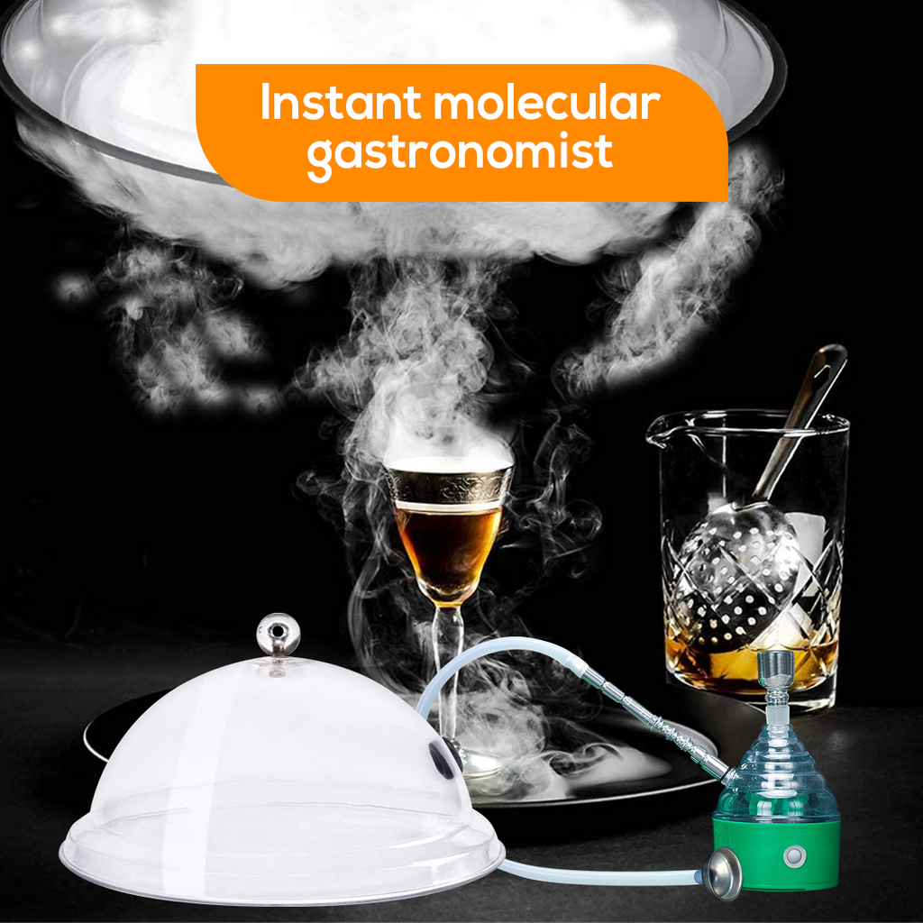 Handheld Gourmet Smoker for Bubble Cocktails