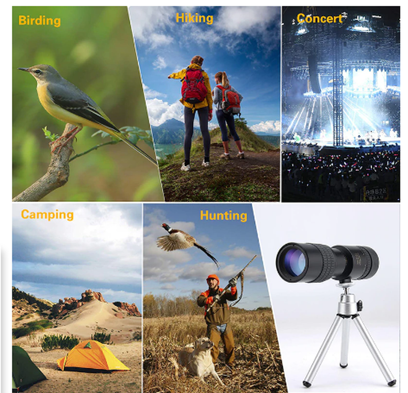 4K 10-300x40mm Zoom Phone Telescope