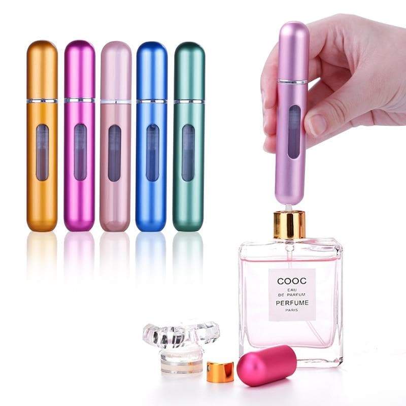 Mini refillable perfume spray