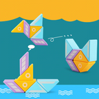 HiBloc Magnetic Wooden Block Set