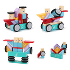 HiBloc Magnetic Wooden Block Set