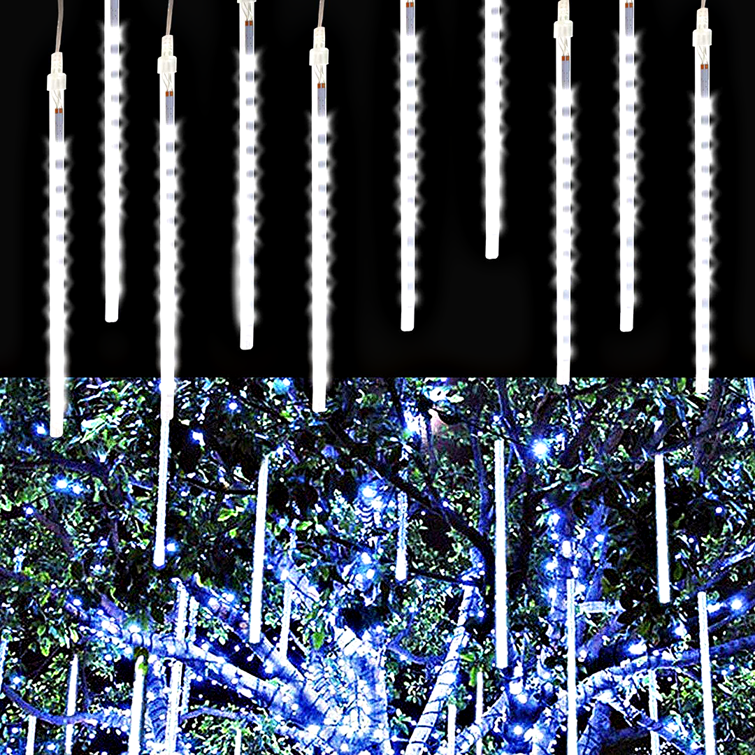 HolidayFX Cascading Snow Falling LED Lights