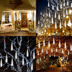 HolidayFX Cascading Snow Falling LED Lights