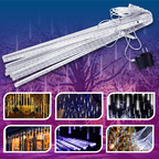 HolidayFX Cascading Snow Falling LED Lights